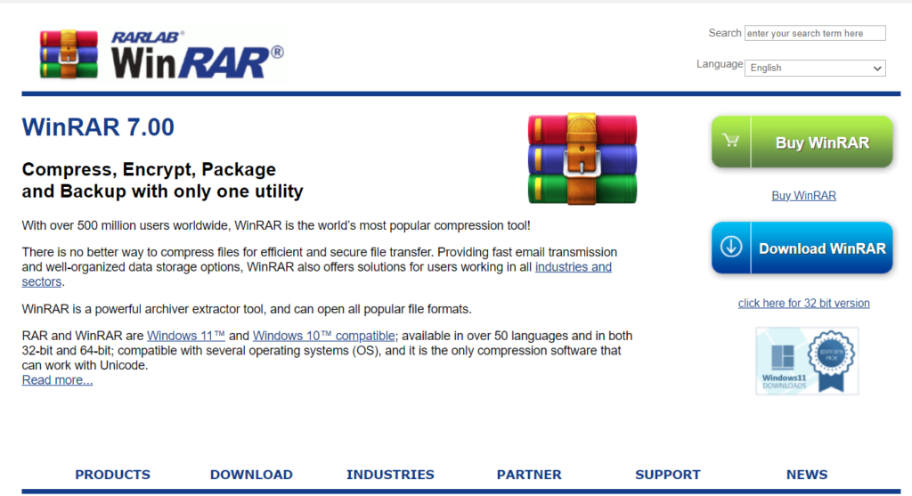 Open RAR Files Using Win-RAR