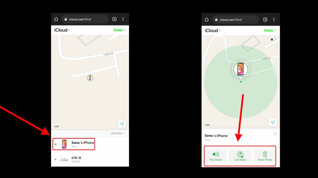 How to Locate your iPhone using an Android device